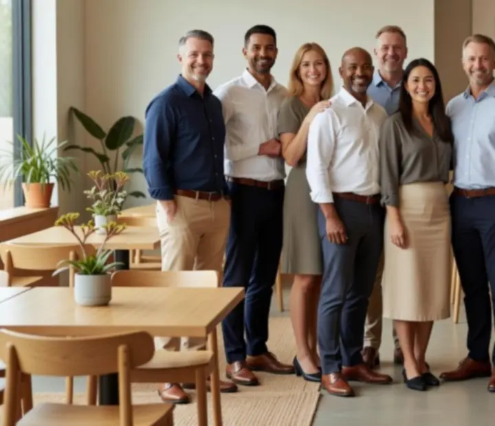 ADSIGHT LTD team providing relaxed, attentive restaurant service